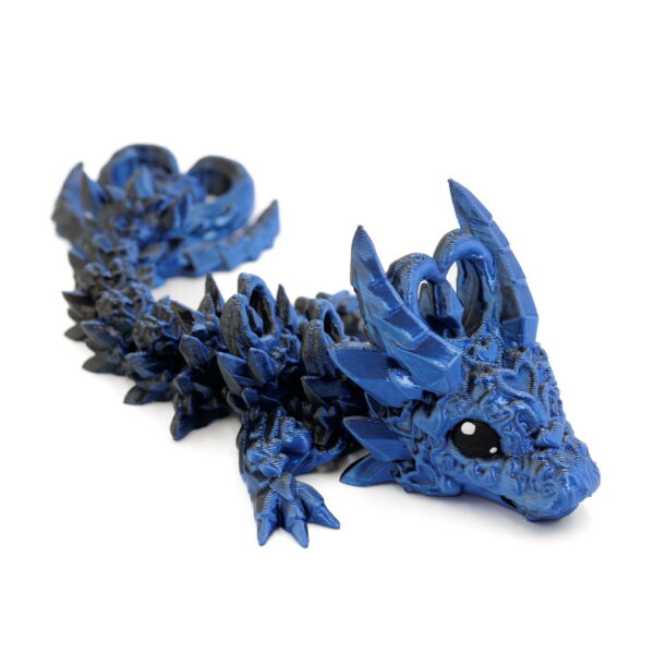 Smoczy Brelok HearthDragon BLUEBERRY