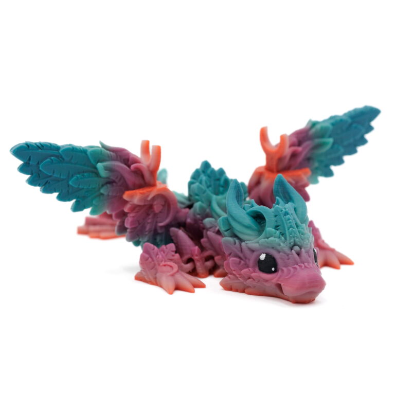 Smoczy Brelok DragonMoon RAINBOW V2