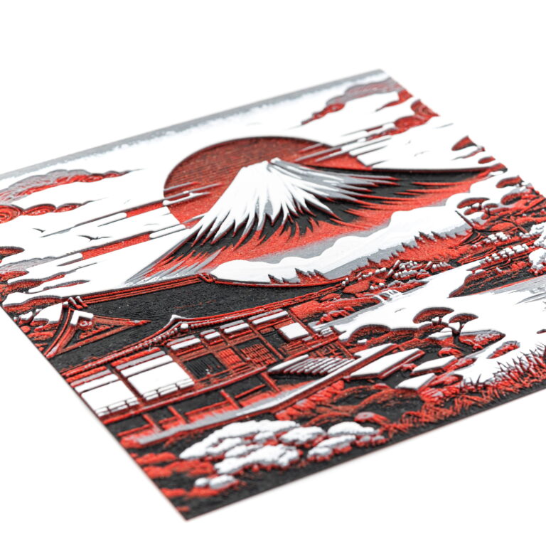 Obraz 3D Wulkan Fudżi | Japonia