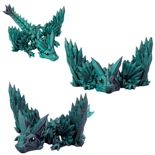 Ruchomy Skrzydlaty Smok DARKFOREST