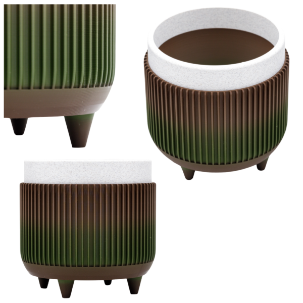 Ekskluzywna Doniczka na nóżkach Ellwood 14 cm