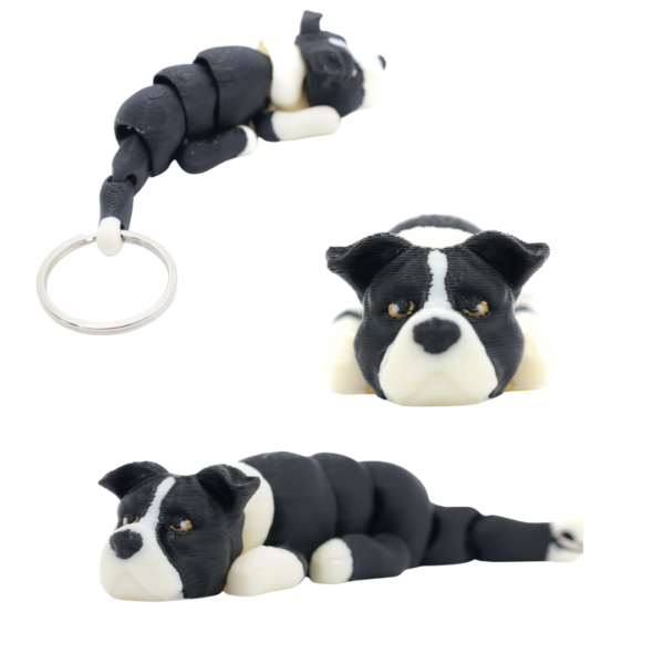 Brelok do kluczy Breloczek Piesek Amstaff Na Prezent