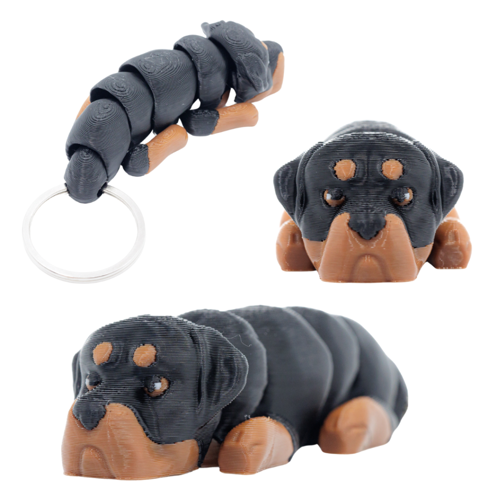 Brelok do kluczy Breloczek Piesek Rotweiler Na Prezent