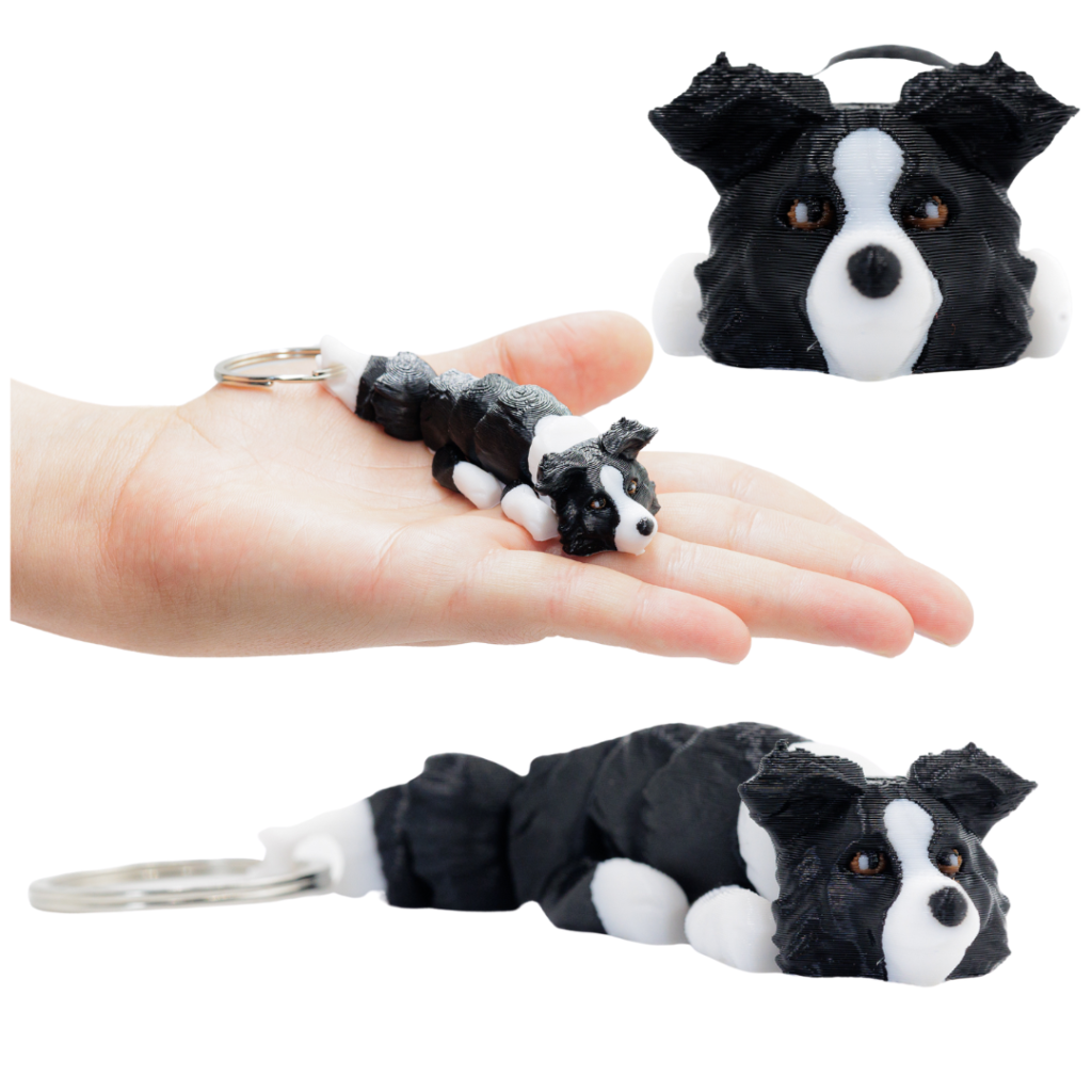 Brelok do kluczy Breloczek Piesek Border Collie Na Prezent