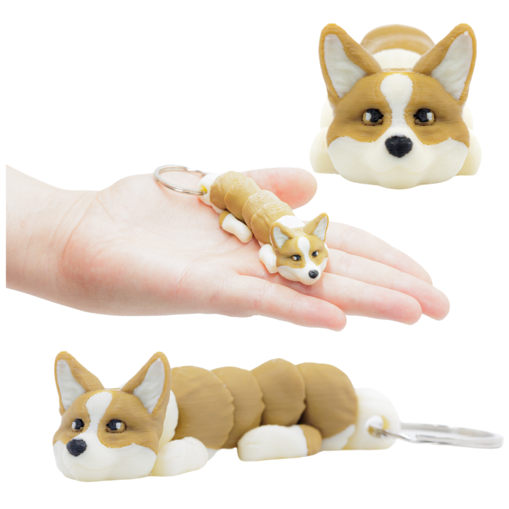 Brelok do kluczy Breloczek Piesek Corgi Pembroke