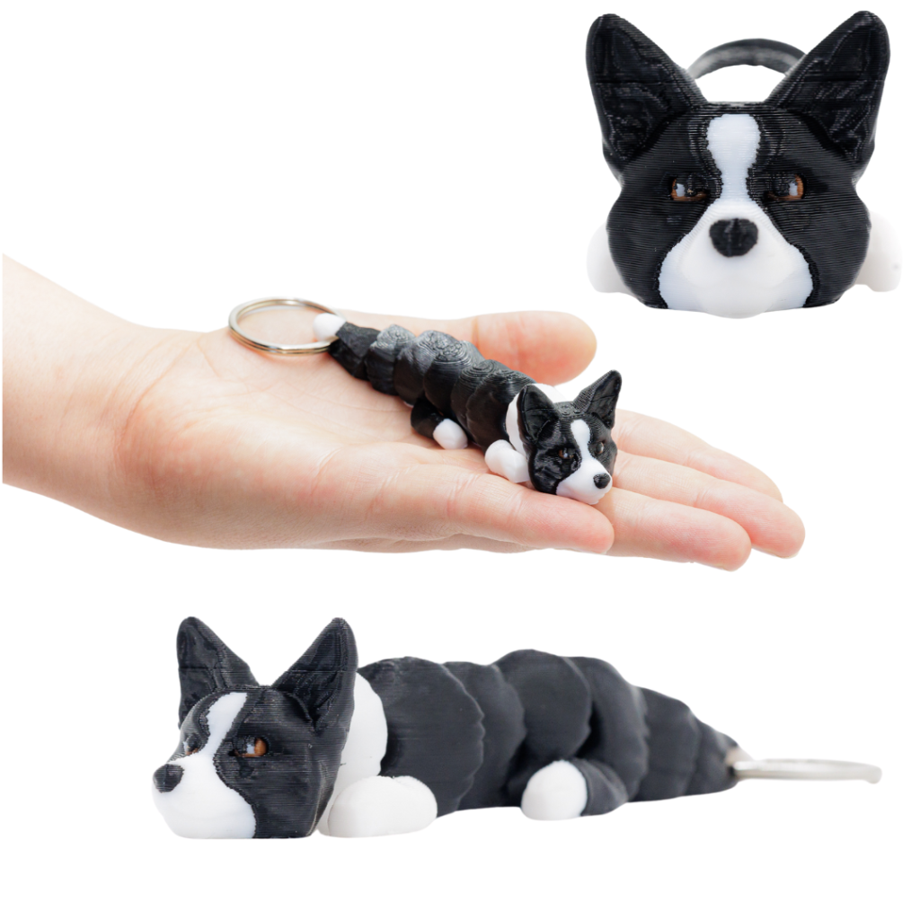Brelok do kluczy Breloczek Piesek Corgi Cordigan