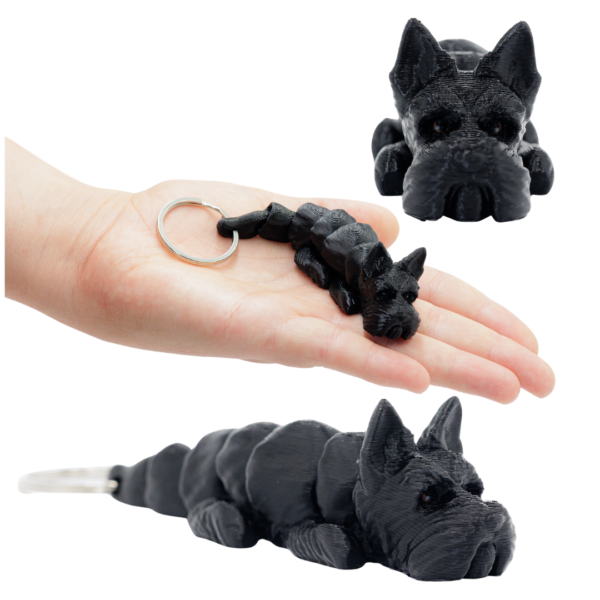 Brelok do kluczy Breloczek Piesek Szkocki Terrier