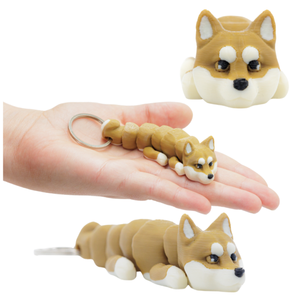 Brelok do kluczy Breloczek Piesek Shiba Inu