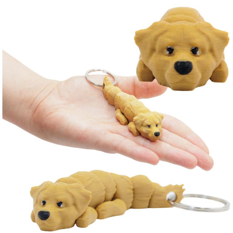 Brelok do kluczy Breloczek Piesek Golden Retriever