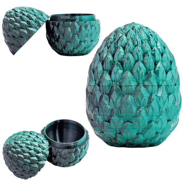 Kryształowe Smocze Jajo DARKFOREST Rozmiar L