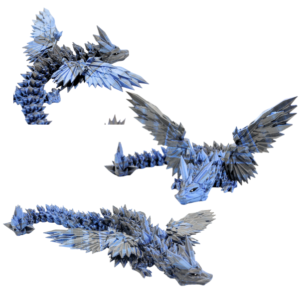 Ruchomy Smok Scaly BLUEBERRY