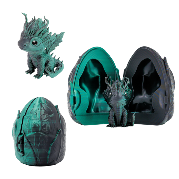 Figurka Zielonego Smoka DragonLeaf - Seria WorldDragon