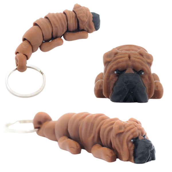 Brelok do kluczy Breloczek Pies Shar Pei