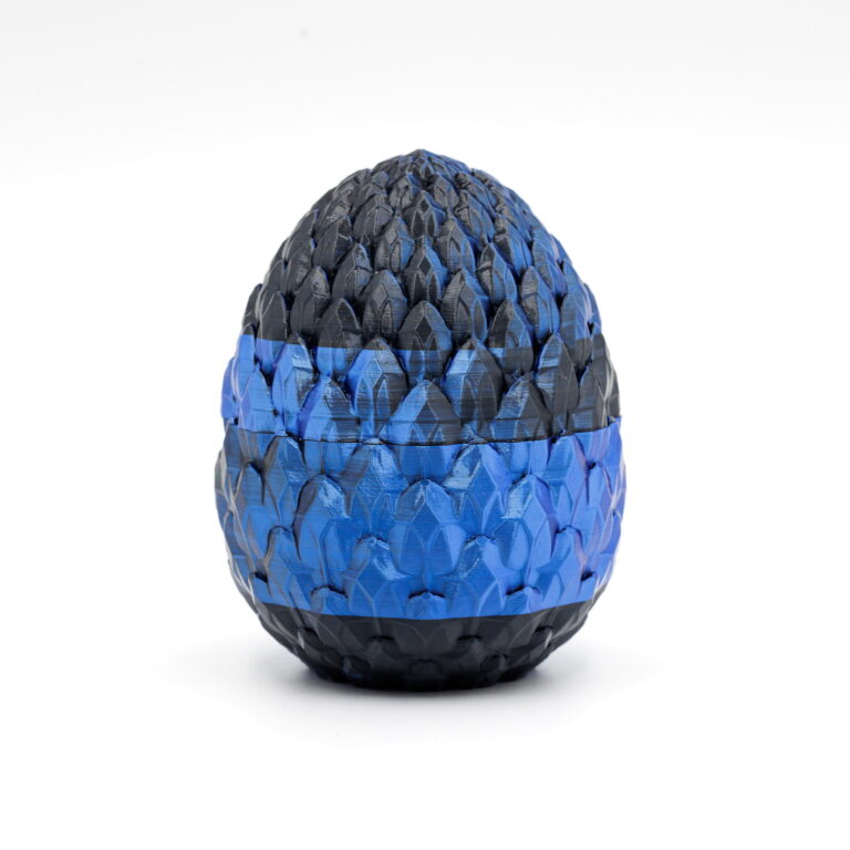 Kryształowe Smocze Jajo BLUEBERRY Rozmiar L Wada